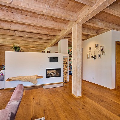 Stilvolles Einfamilienhaus in ökologischer Holzbauweise – ein Wohntraum